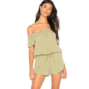 Bella Dahl off the shoulder romper